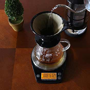 Eravsow Coffee Scale - best high capacity coffee scale