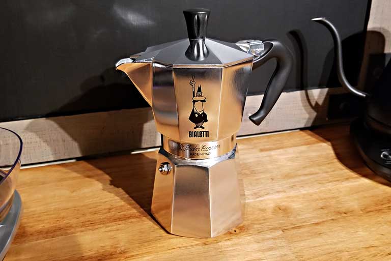 Bialetti Moka Aluminum 6-Cup Espresso Maker + Reviews