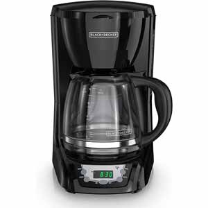 The Black+Decker DLX1050B is our choice for best coffee maker under $50