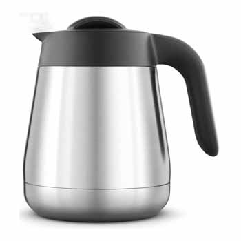No more scalding your precious coffee! The thermal carafe keeps it hot AND fresh.