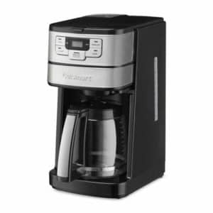 Cuisinart DGB-400 Automatic Grind & Brew is our choice for the best coffee maker with grinder