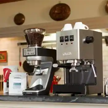 The Gaggia Classic Pro is a simple espresso machine that doesn't skimp on quality